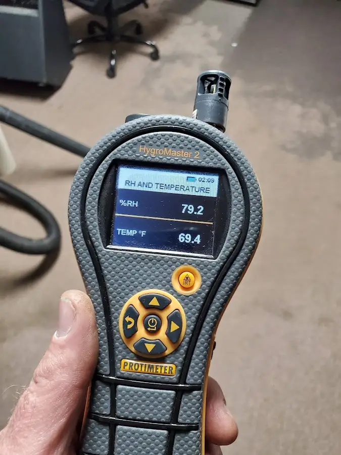 Moisture meter humidity assessment for Mold Remediation & Removal in Fond du Lac